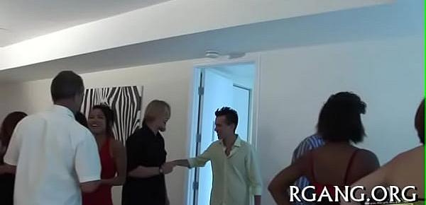  Great-looking sex party